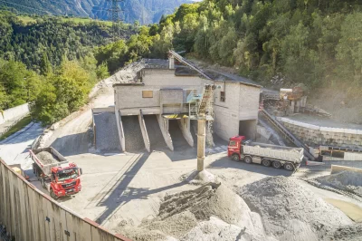 Kieswerk Massa in Bitsch | Volken Group