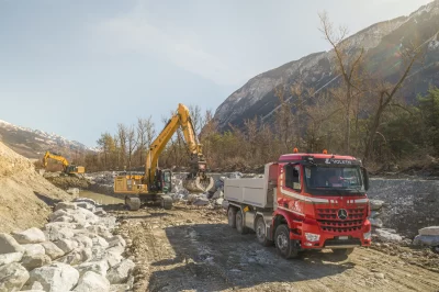 Raspille Salgesch | Wasserbau | Volken Group